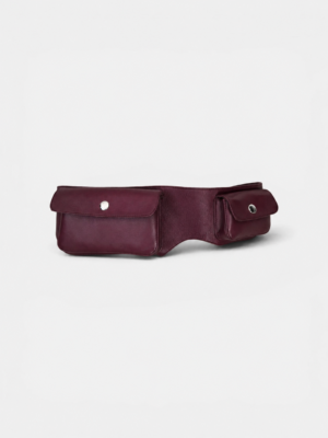 Bella Belt Burgundy 1