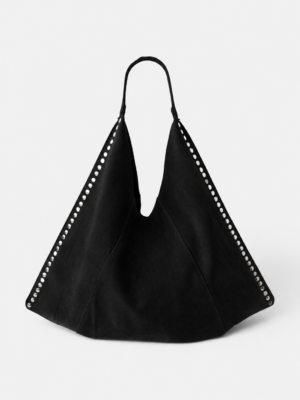 Diamond Bag Suede Black
