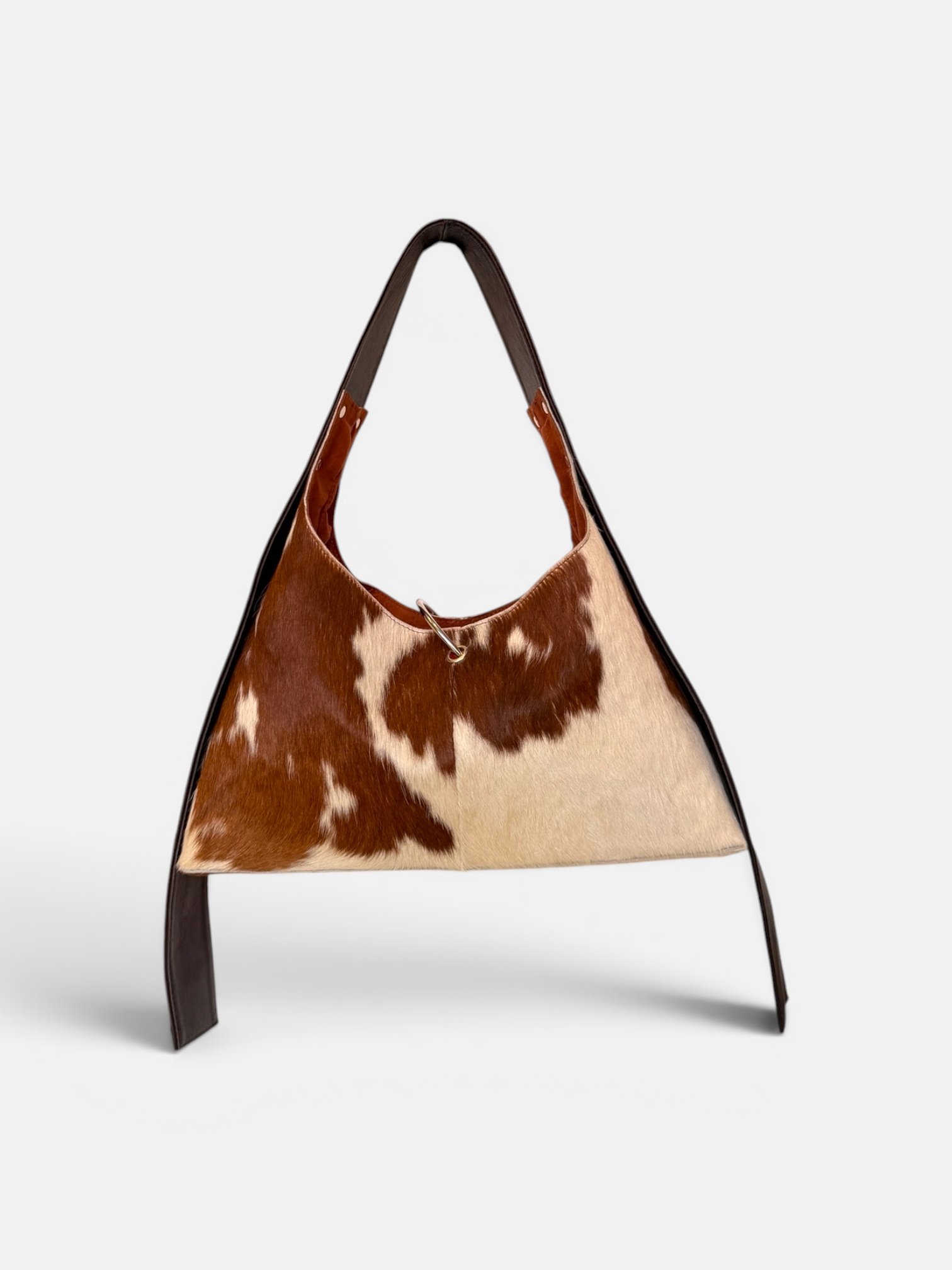 ALICE BAG BROWN & WHITE
