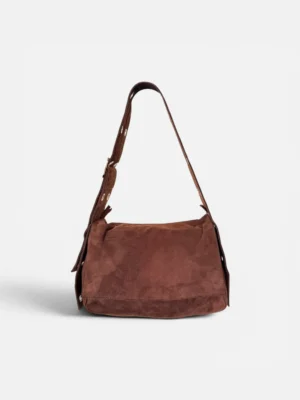 ANGEL WINGS SUEDE DARK BROWN